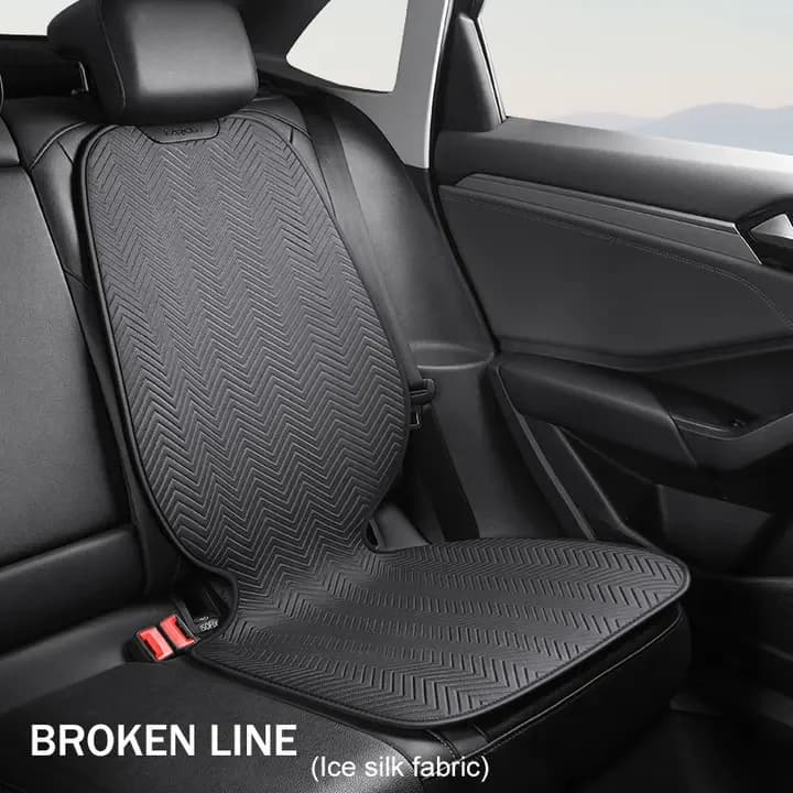 Car Seat Safety Protector Leather Pad