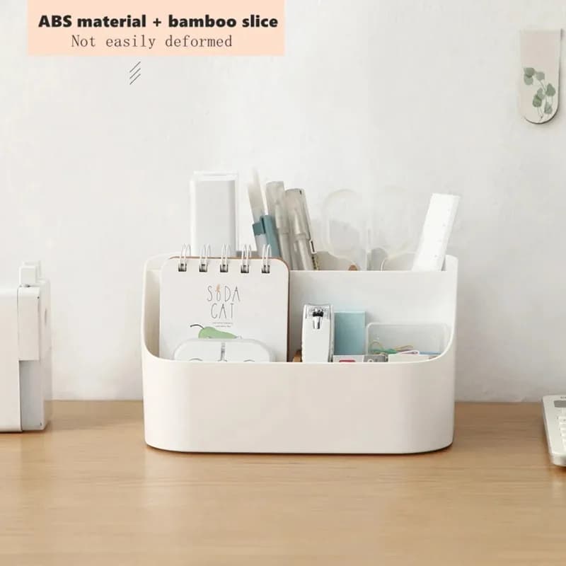 Desk Organizer, Office Supplies Organizers and Accessories, Makeup Brush Holder, Pen/Pencil Holder, Remote Control Holder