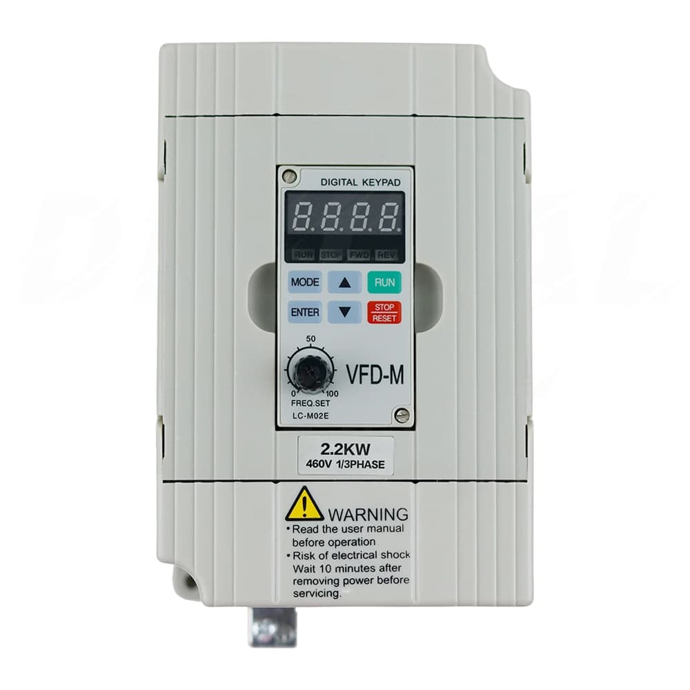 New Original Delta VFD-M Series Ultra Low Noise Mini 3-Phase VFD022M43B 2.2KW 380V 460V Inverter