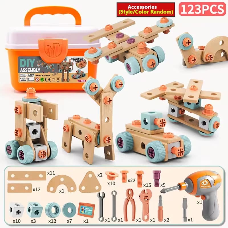 Kids Tool Set DIY Nut Assembly Toy