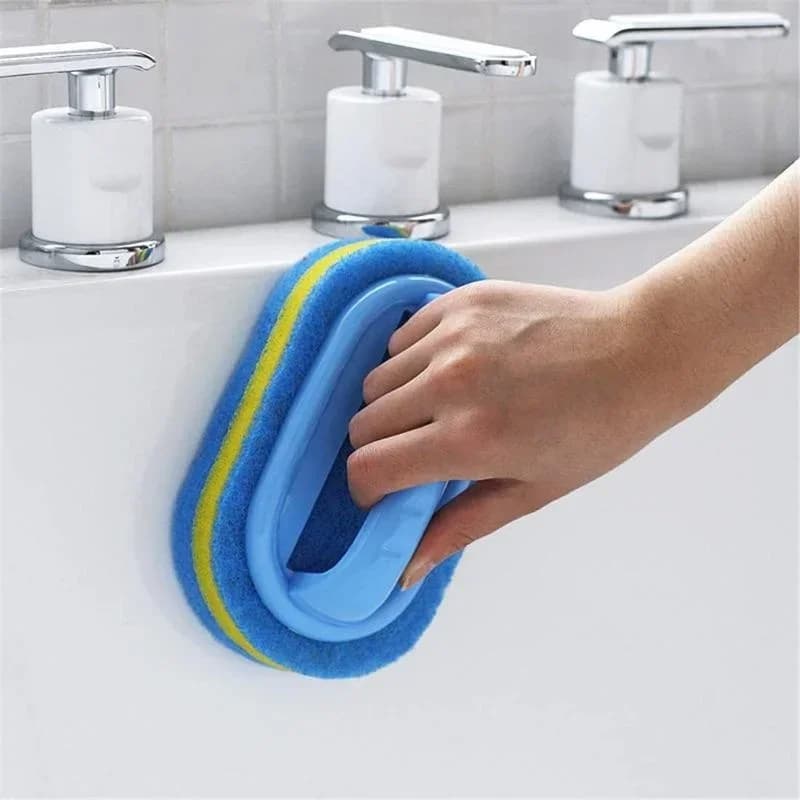Sponge Cleaning Brush With Handle