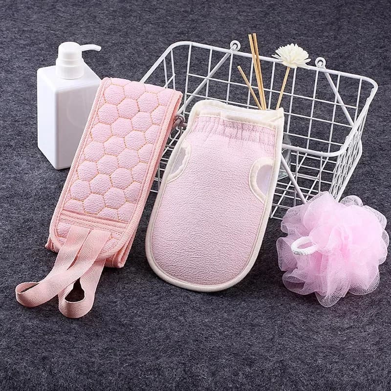 Thickened Bath Towel Three Piece Set