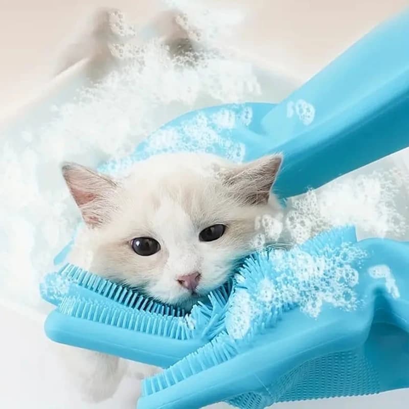 Pet Grooming Massage Gloves