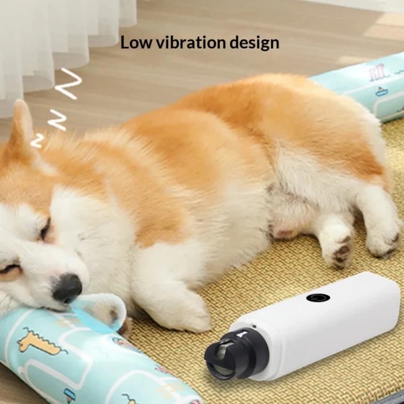 Silent Electric Pet Nail File