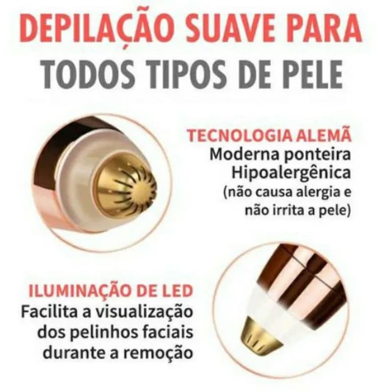 USB Rechargeable Electric Eyebrow Trimmer