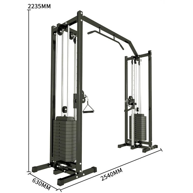 MIYAUP Big Horizontal Push Frame Equipment Commercial Single-Sided Flying Bird Fitness Machine