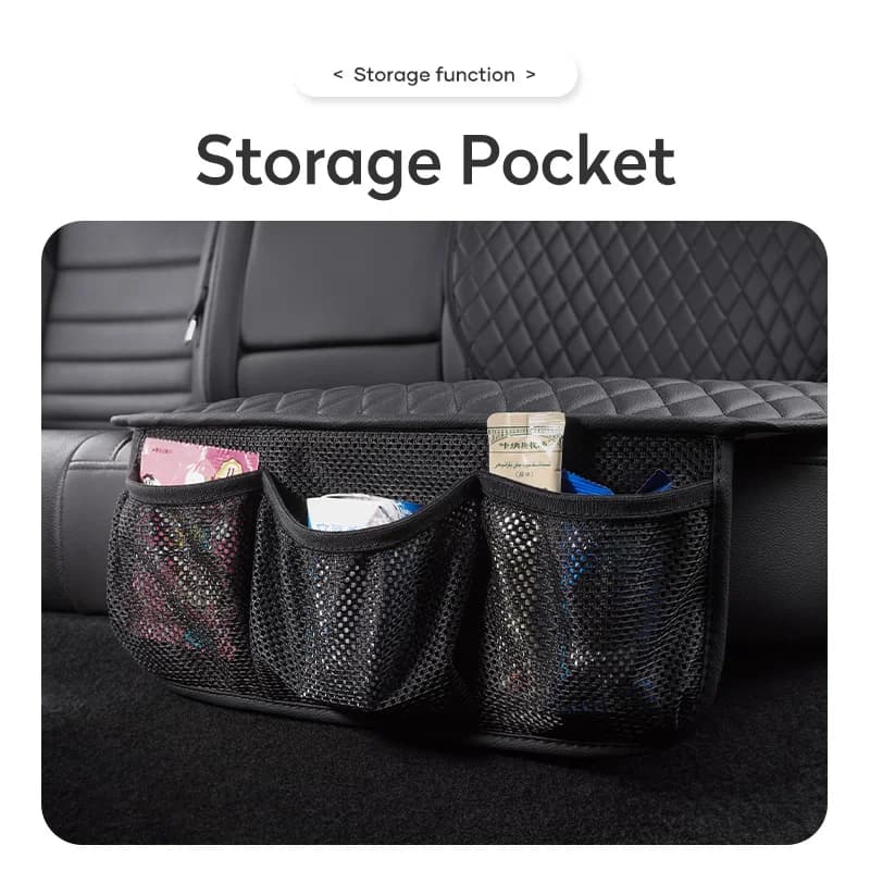 Car Seat Safety Protector Leather Pad