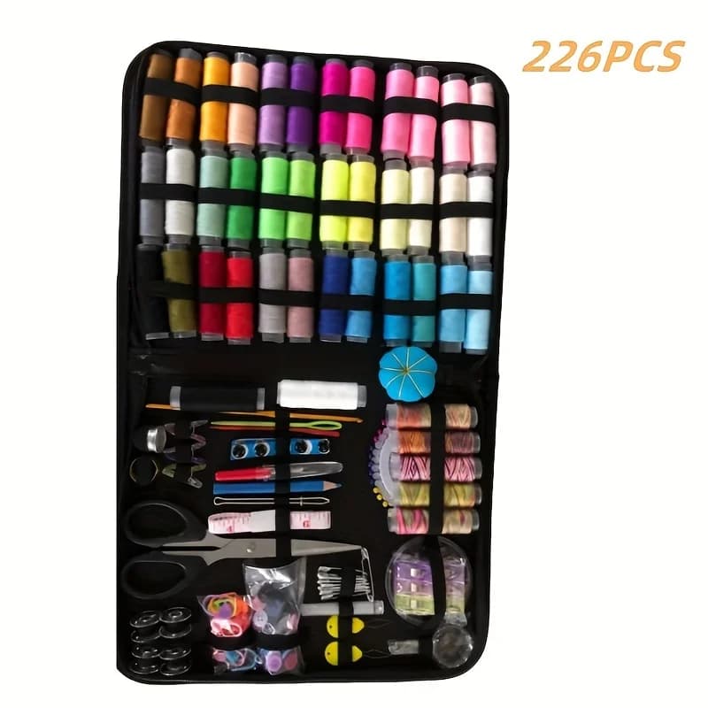 Sewing Kits DIY Multi-function Sewing Box Set for Hand Quilting Stitching Embroidery Thread Sewing Accessories Sewing Kits