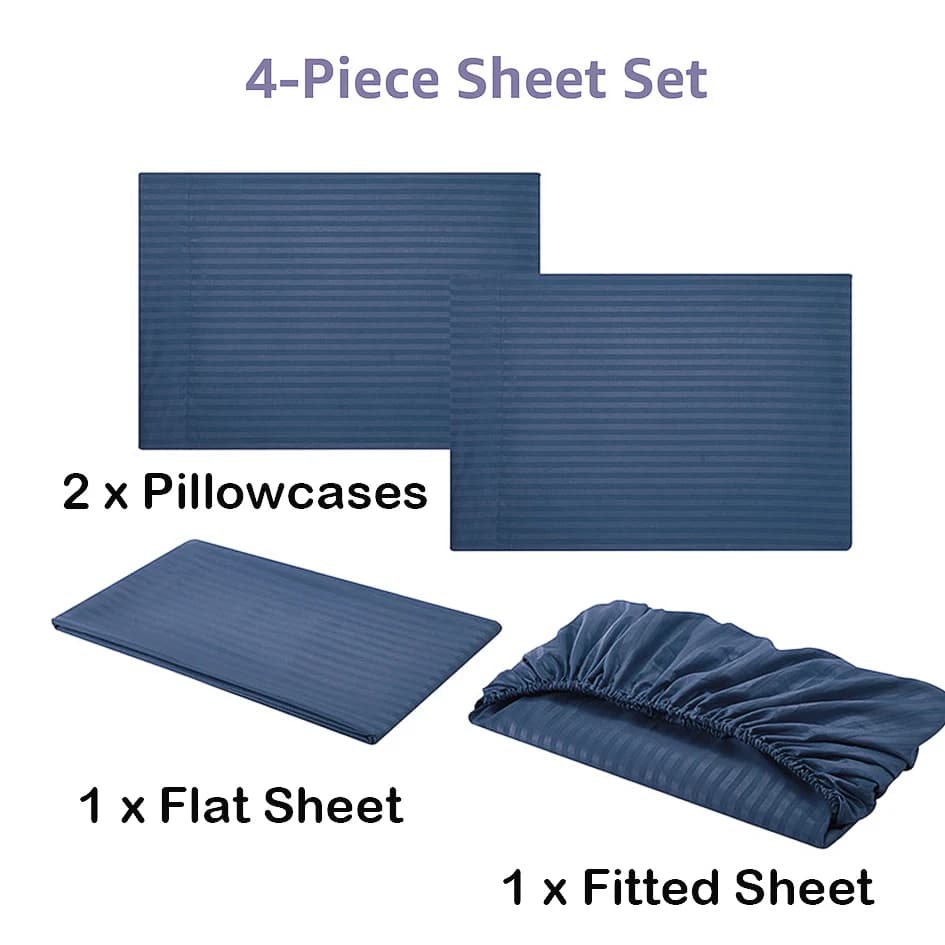 Microfiber Sheet Set with Pillowcases
