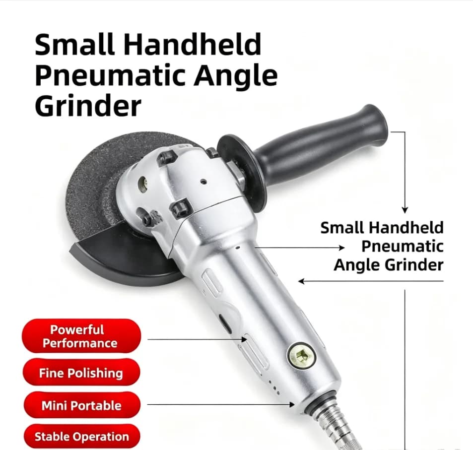 4 Inch Pneumatic Angle Grinder