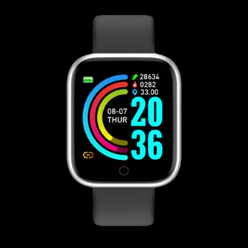 Men Smart Watches Color Screen Bluetooth Woman Fitness Sport Bracelet Health Sleep Monitor Electronic Clock Smartwatch Alarm Y68