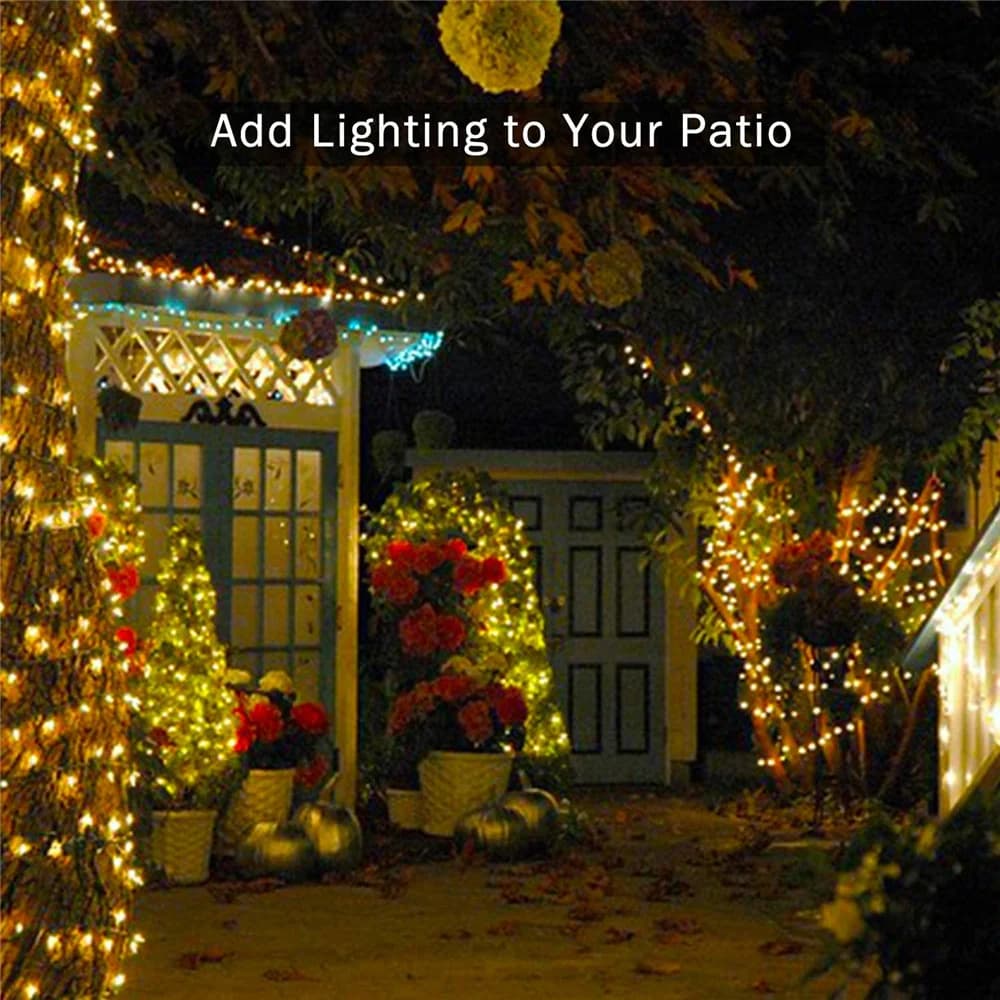 LED String Lights with 8 Modes