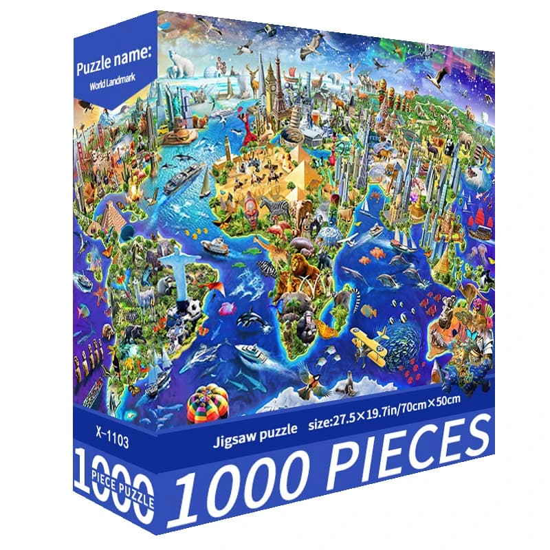 Funny World 1000 Piece Jigsaw Puzzle