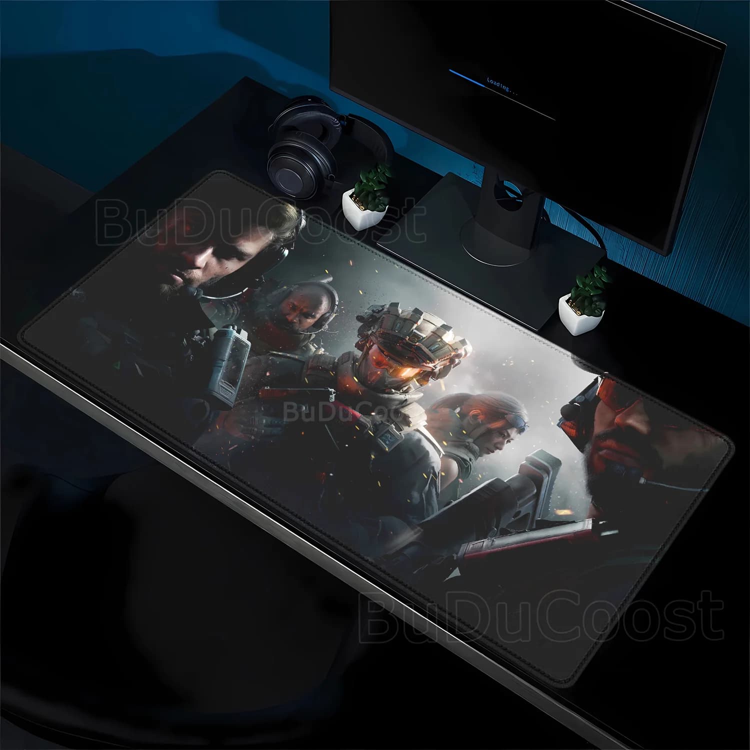 PC Game Delta Force Large mouse pad For Gaming mousepad with Stitched Edges and Non-Slip Rubber Base Extended game accessories