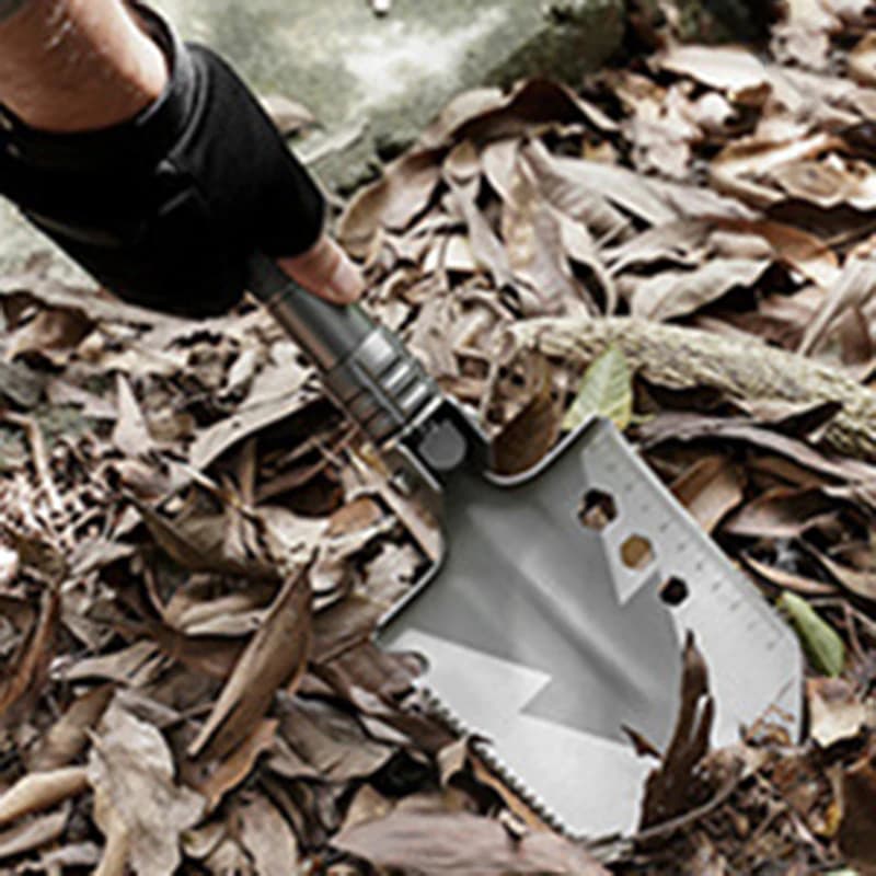 Compact High Carbon Steel Garden Shovel
