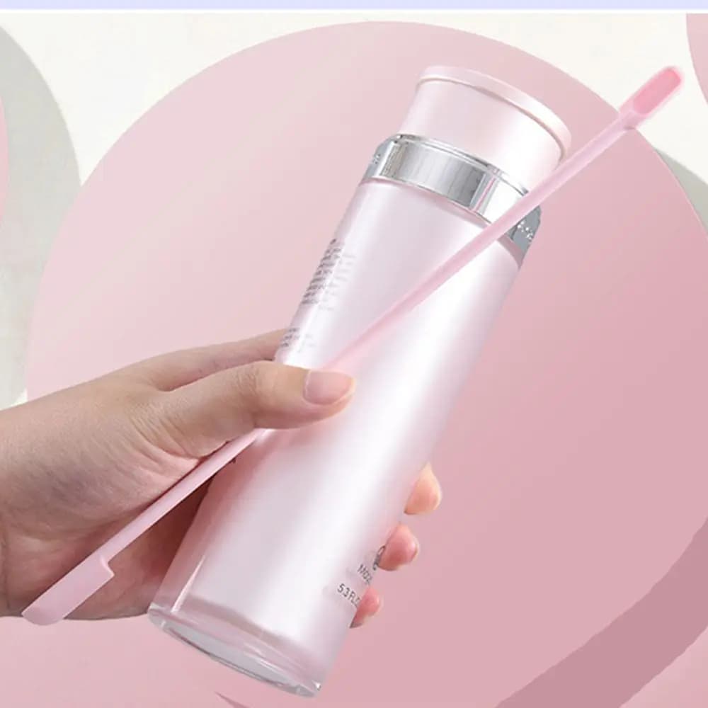 Soft Beauty Tools Face Mask Brush Last Drop Scoop Cream Silicone Spatula Cosmetics Spoon Makeup Brushes Deep Bottle Scraper