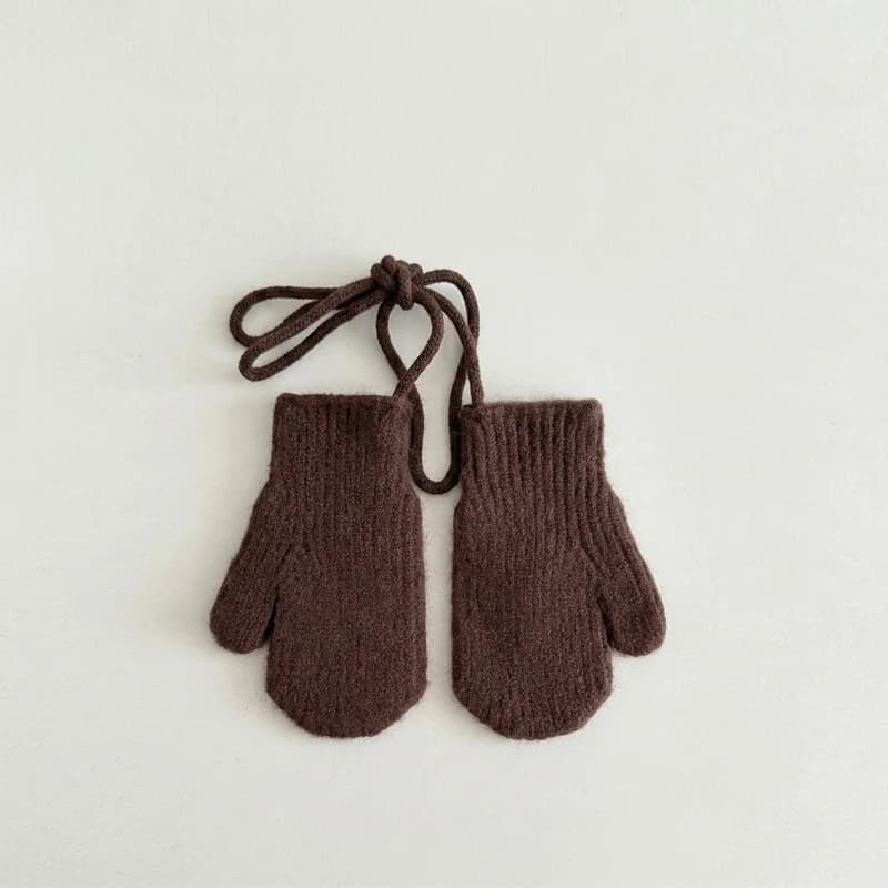 Kids Winter Knitted Mittens