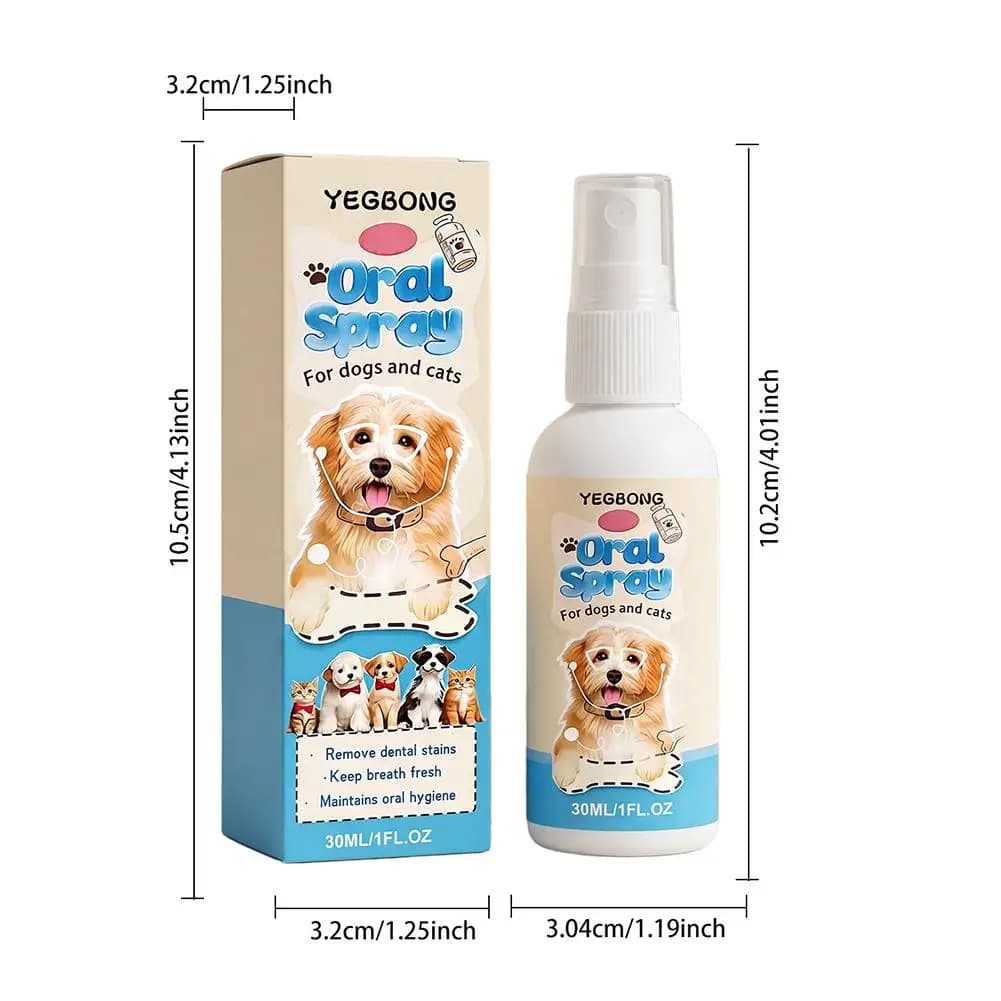 Pet Oral Spray for Dogs and Cats