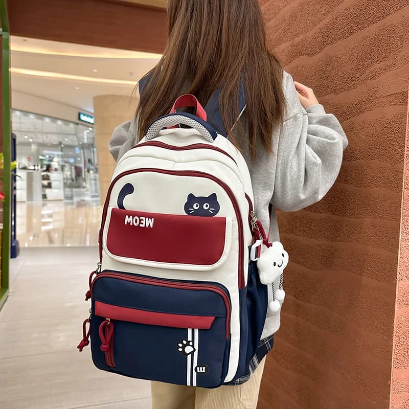 Backpack School Bag Girl Back Pack For Children Kid Child Teenager Female Class Schoolbag Primary Women Bagpack Teen Bookbag Kit