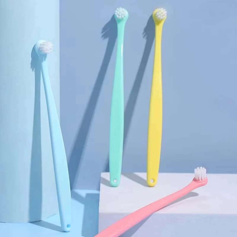 Small Head Dog Toothbrush for Pet Oral Care