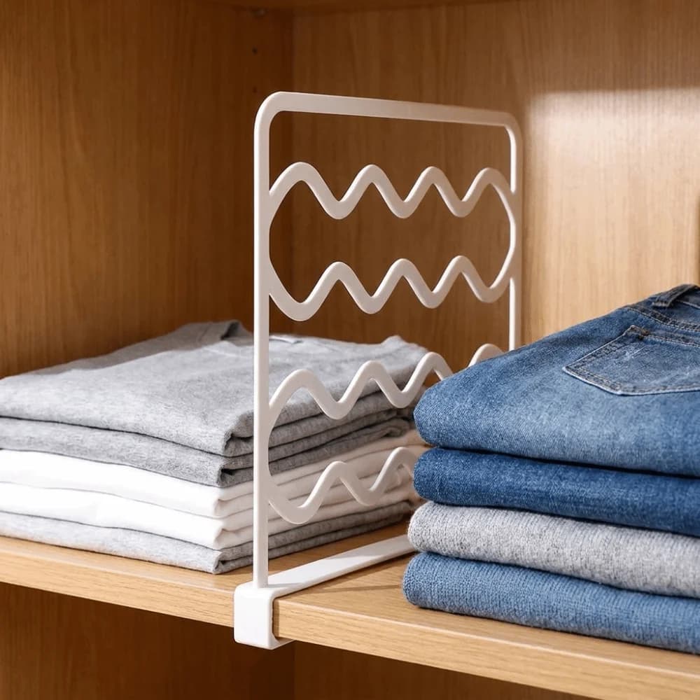 Adjustable Shelf Dividers Set of 4