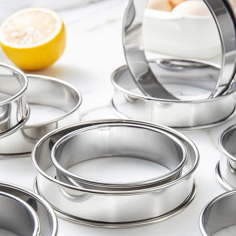 Stainless Steel Muffin Ring Molds