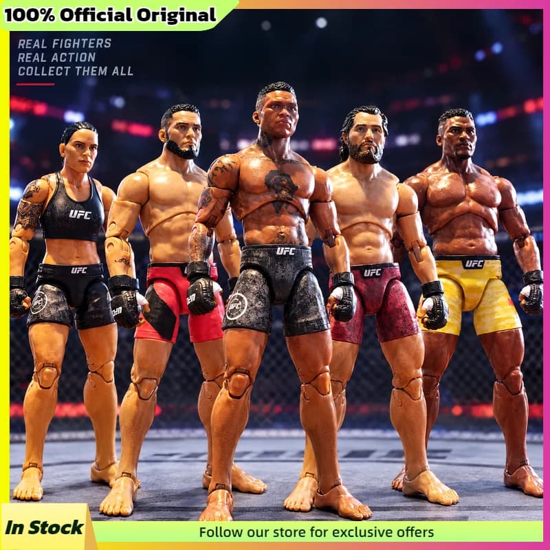 Wrestling Action Figure With Movable Joints
