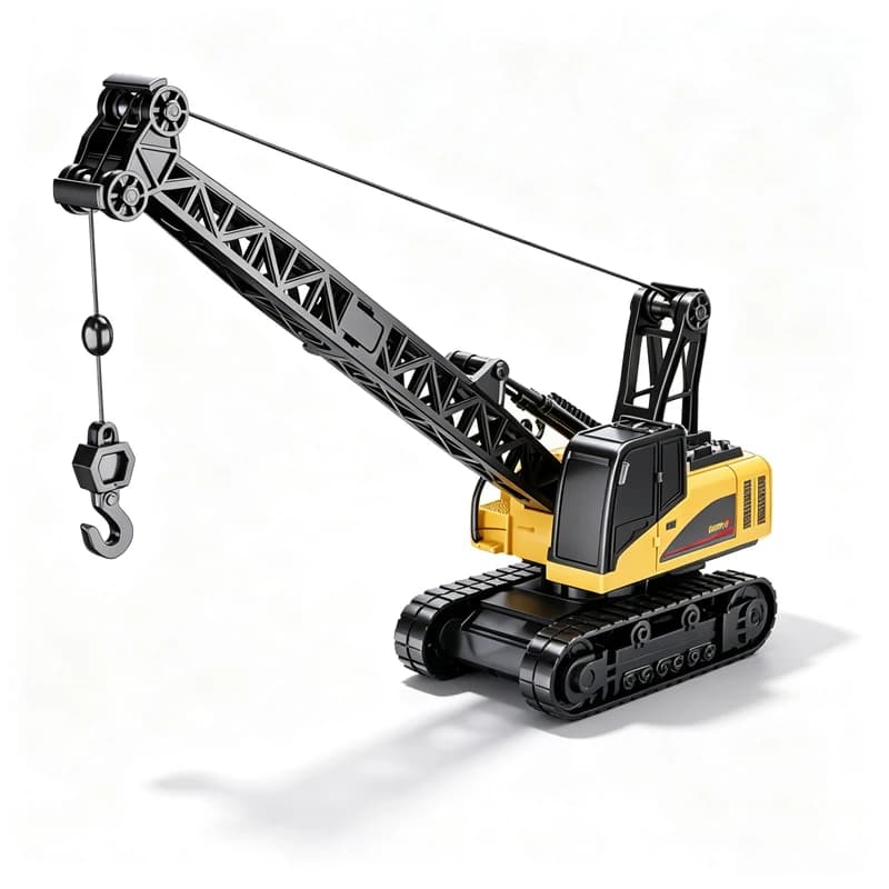 Remote Control Construction Vehicle Toy Set