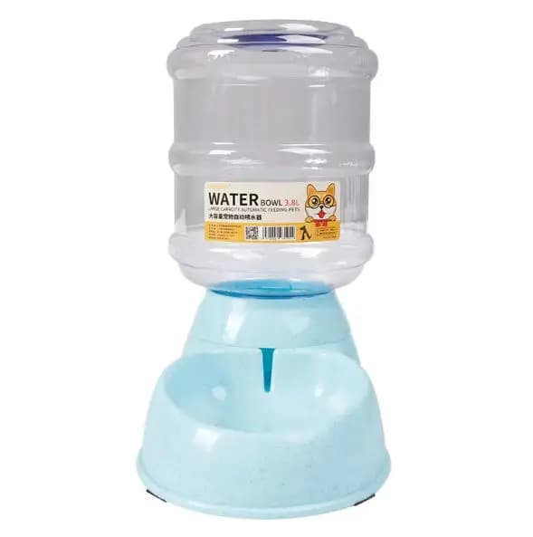 Automatic Pet Feeder Water Bottle Bowl Combo