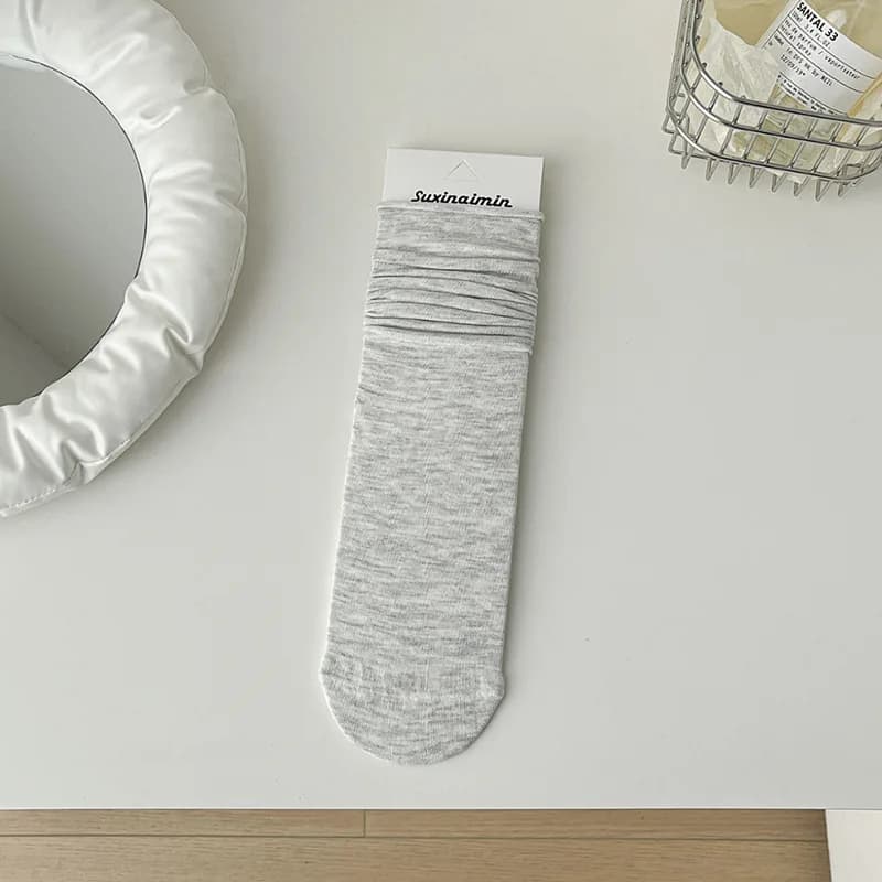 Women's Breathable Cotton Long Socks