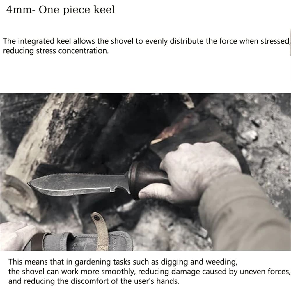 Garden Hand Tool Set with Trowel and Cultivator