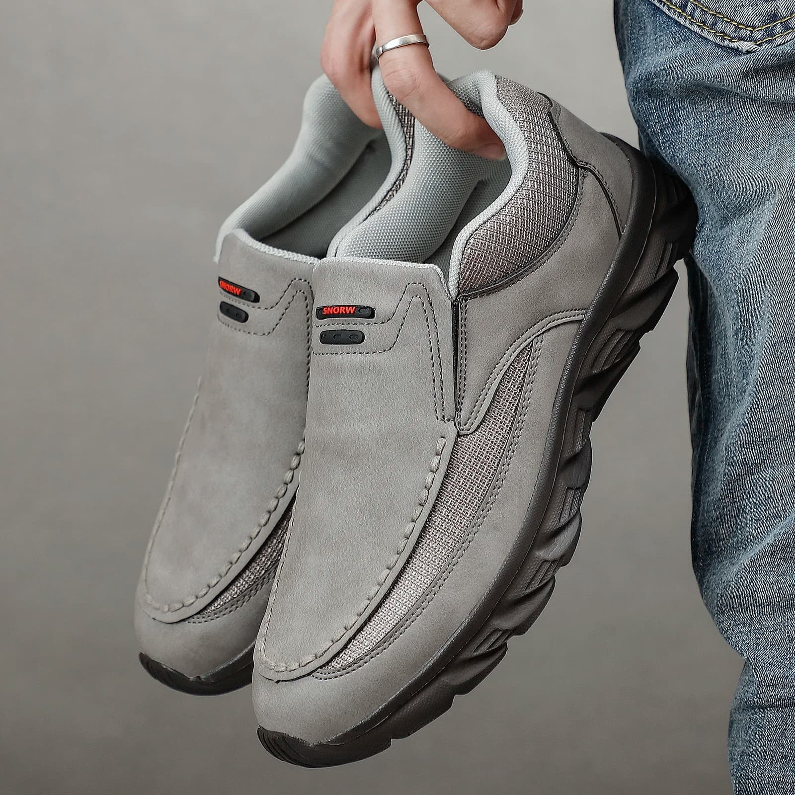 Shoes for Men Fashion Comfortable Walking Men's Sneakers Handmade Stitching New Flat Casual Shoes New Loafers