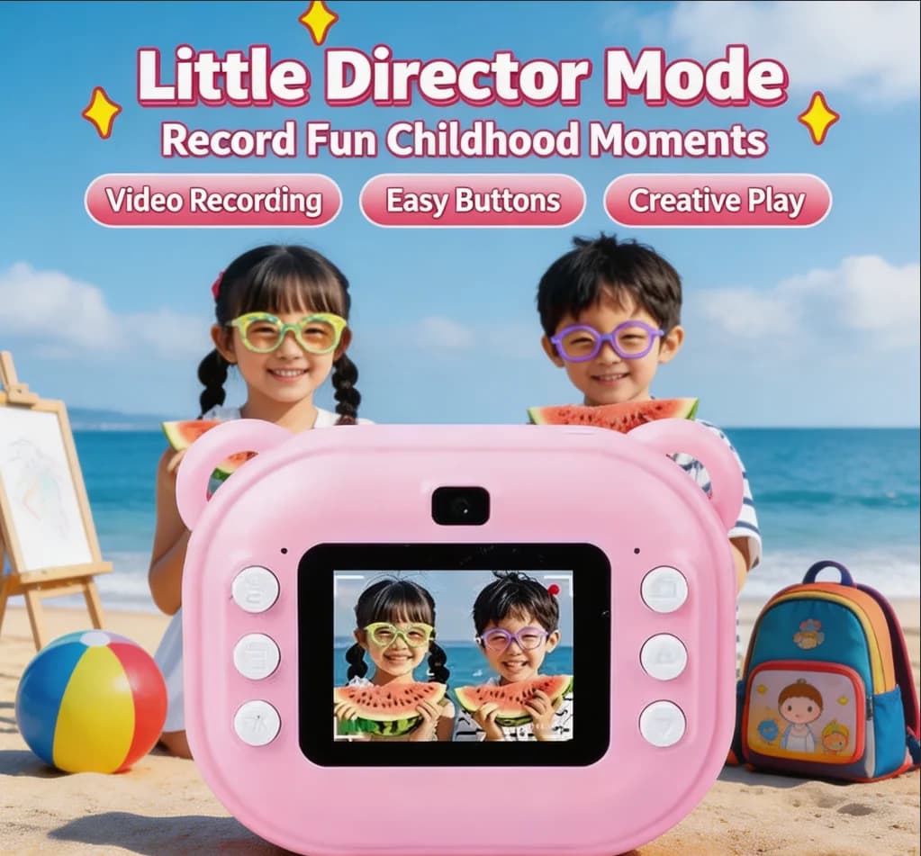 Kids Digital Camera with Instant Printing