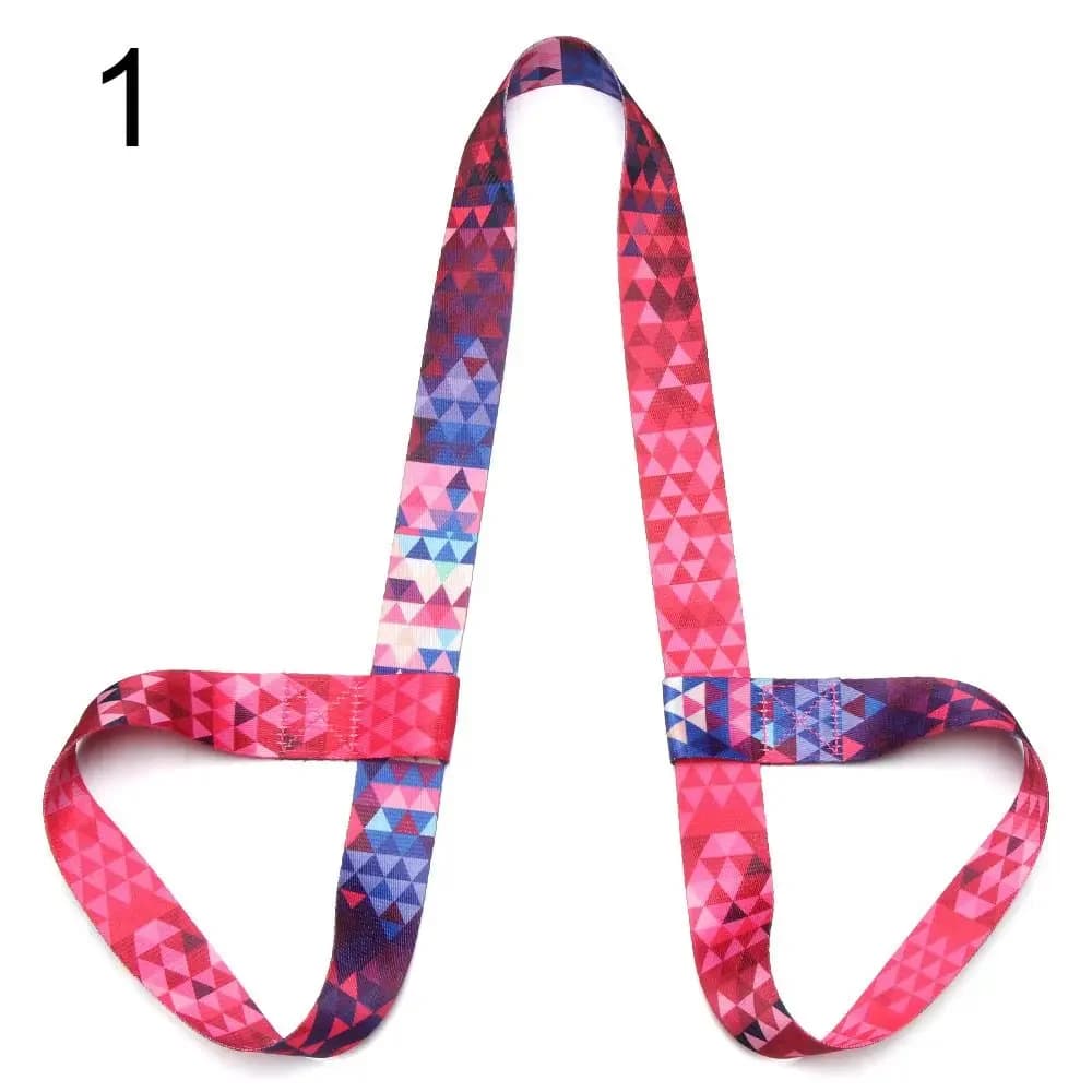 Fitness Adjustable Sports Accessories Yoga Belt Sport Sling Shoulder Yoga Mat Strap Belts Carry Straps