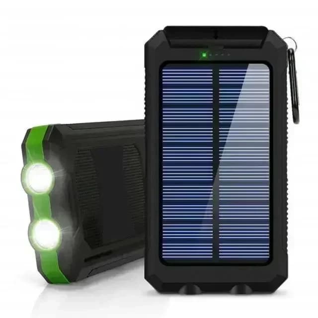 Solar Waterproof Power Bank Fast Charging