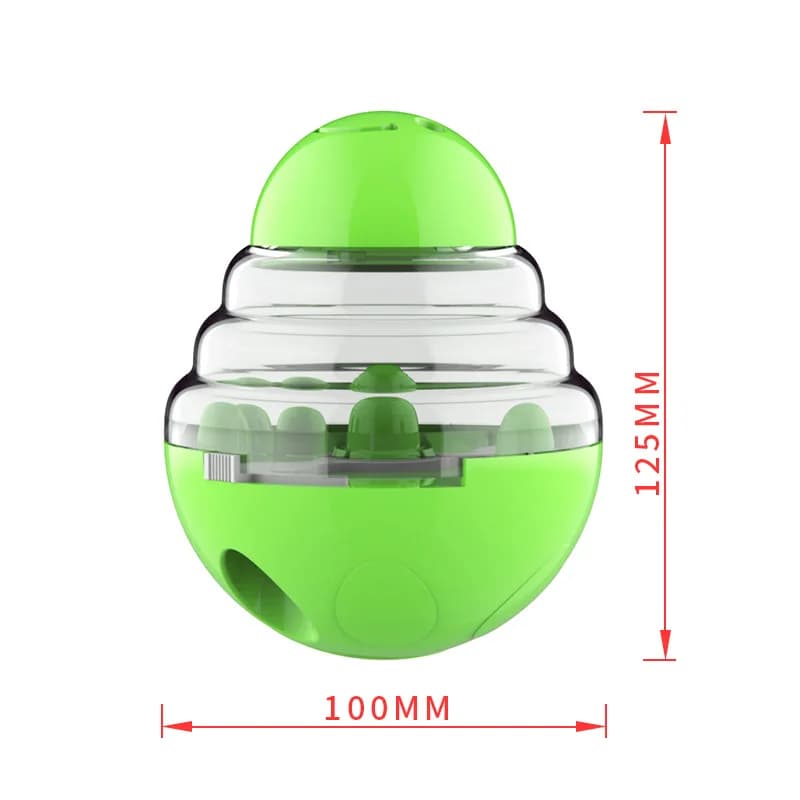 Interactive Treat Dispensing Puzzle Ball Toy