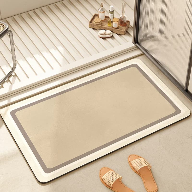 Diatomaceous Mud Absorbent Bath Mat