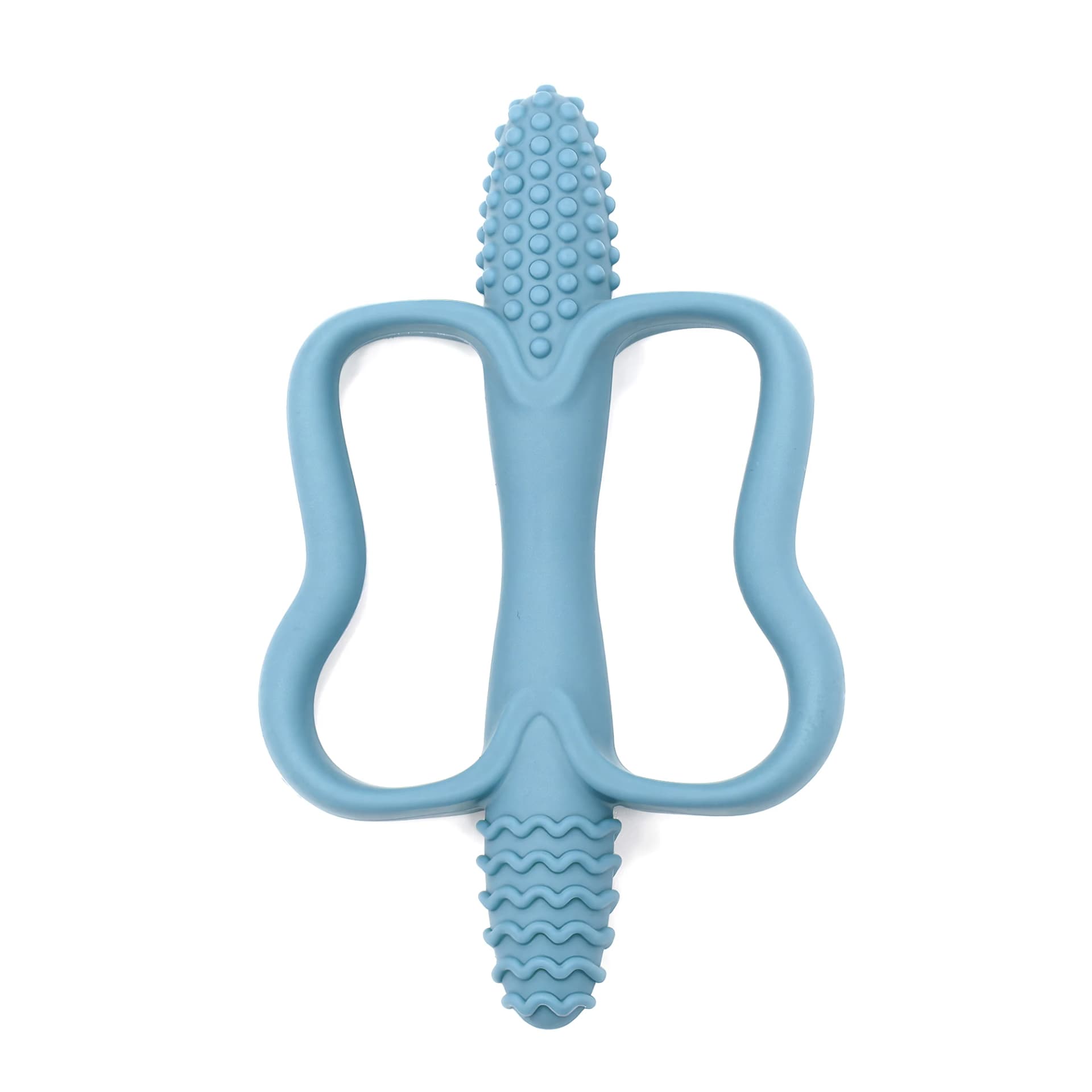 Baby teething toys with easy-grip handles, silicone teething toys, suitable for babies 0-6 months, 6-12 months