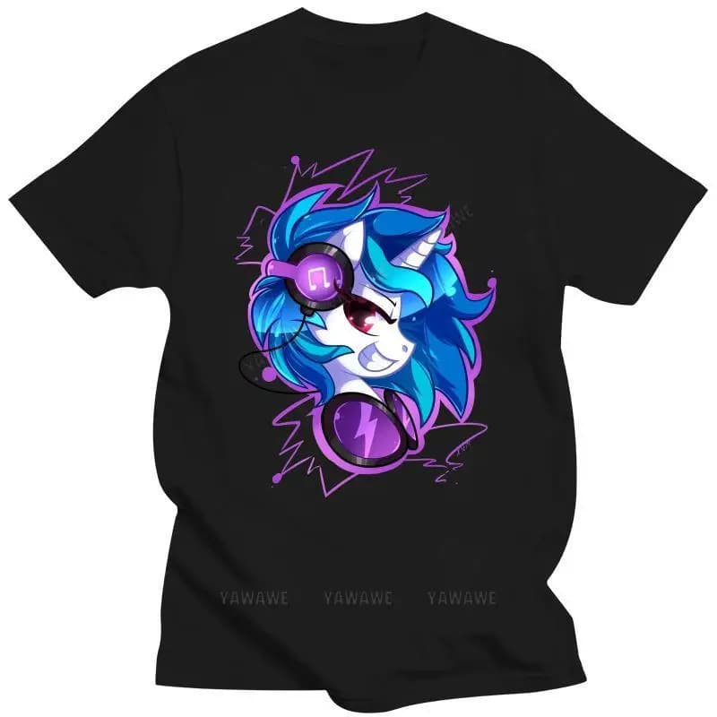 Mens Clothing Shock Wave fashion T Shirt Vinyl Scratch Mlp Fim Mlp Xnightmelody Night Ferocity Leggings Mlp Poster Dj Pon3