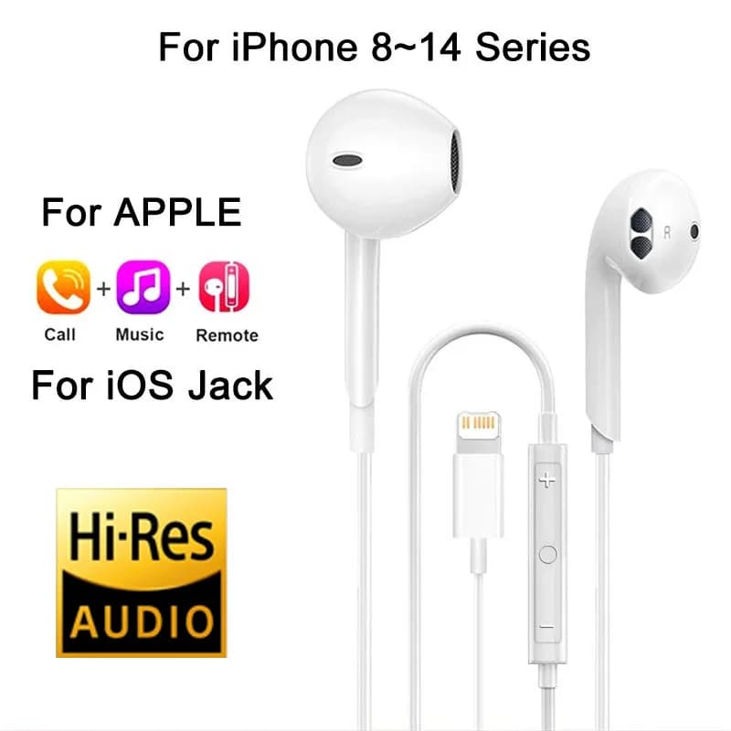 Wired In-Ear Headphones with Microphone