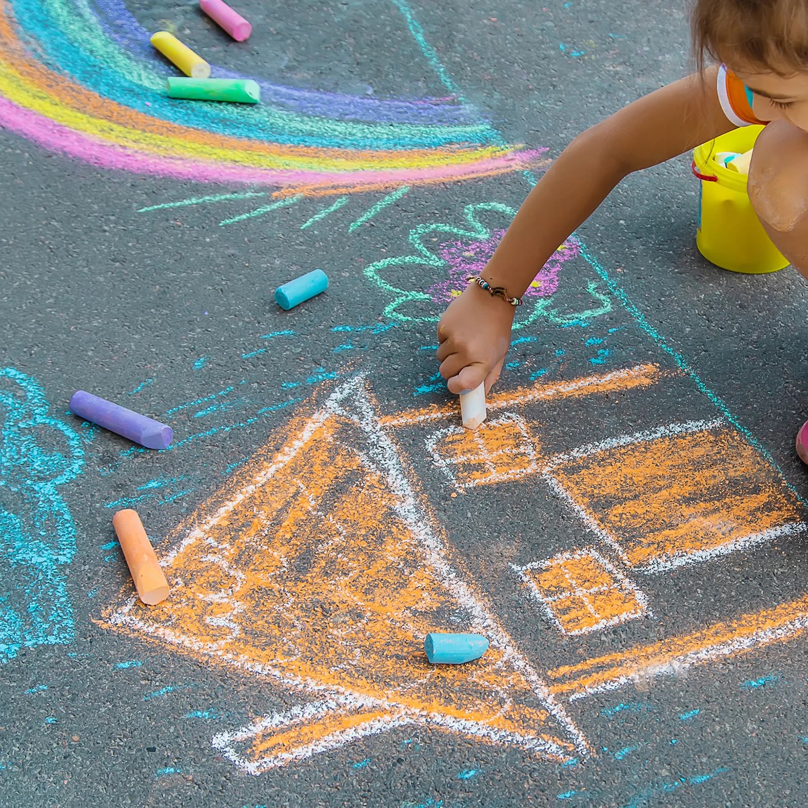Dustless Sidewalk Chalk Large Sticks