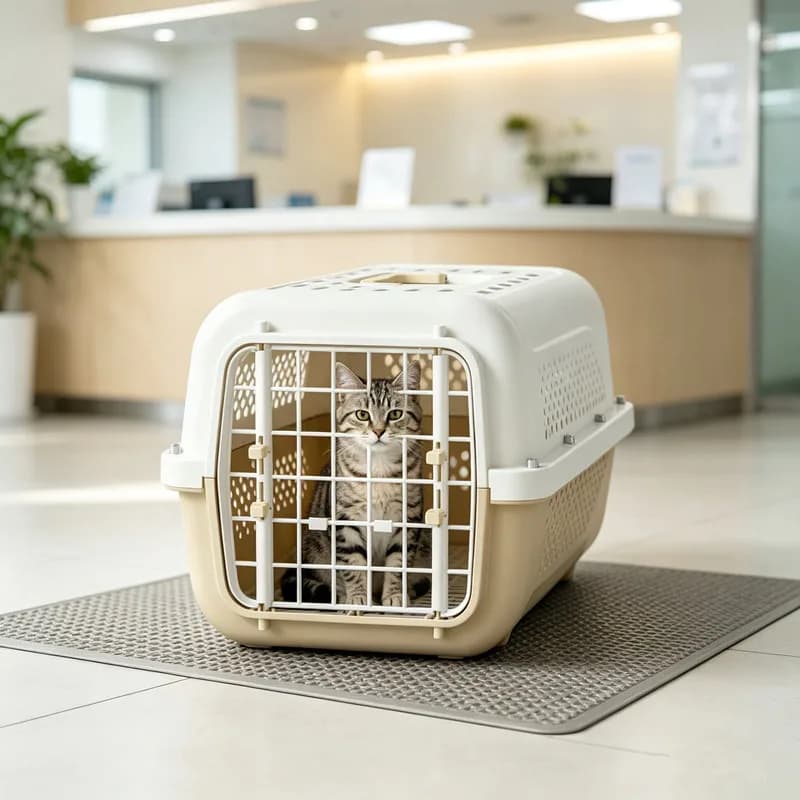 Airline Approved Pet Carrier Hard Sided Kennel