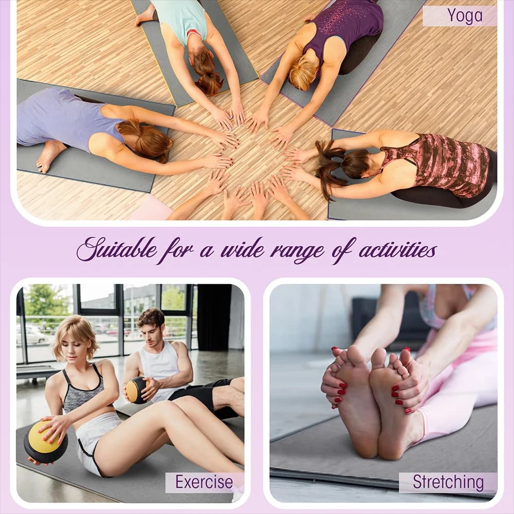 Yoga Towels, Hot and Spicy Yoga Mat Towels Featuring Grip Points to Absorb Sweat and Prevent Slipping, Suitable for Hot Yoga
