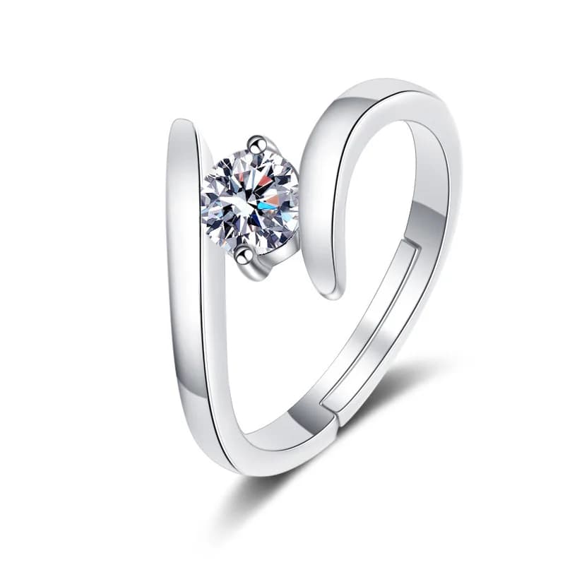 Sterling Silver Cubic Zirconia Ring