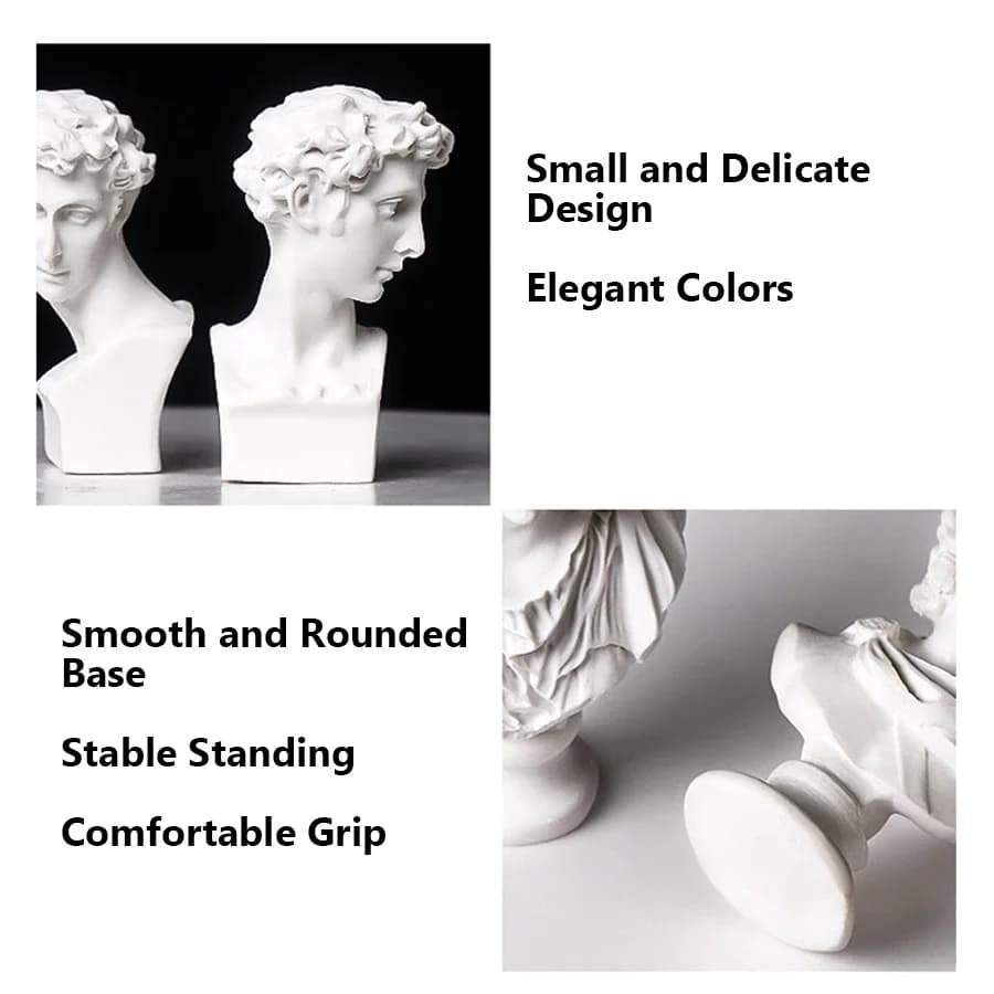 Nail Art Mini Artistic Statue, Nail Photo Props Tools,  Gel Nail Polish Tips Display Photography Tool