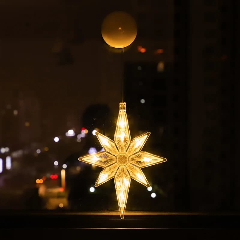 Warm LED String Lights 55cm Battery Powered