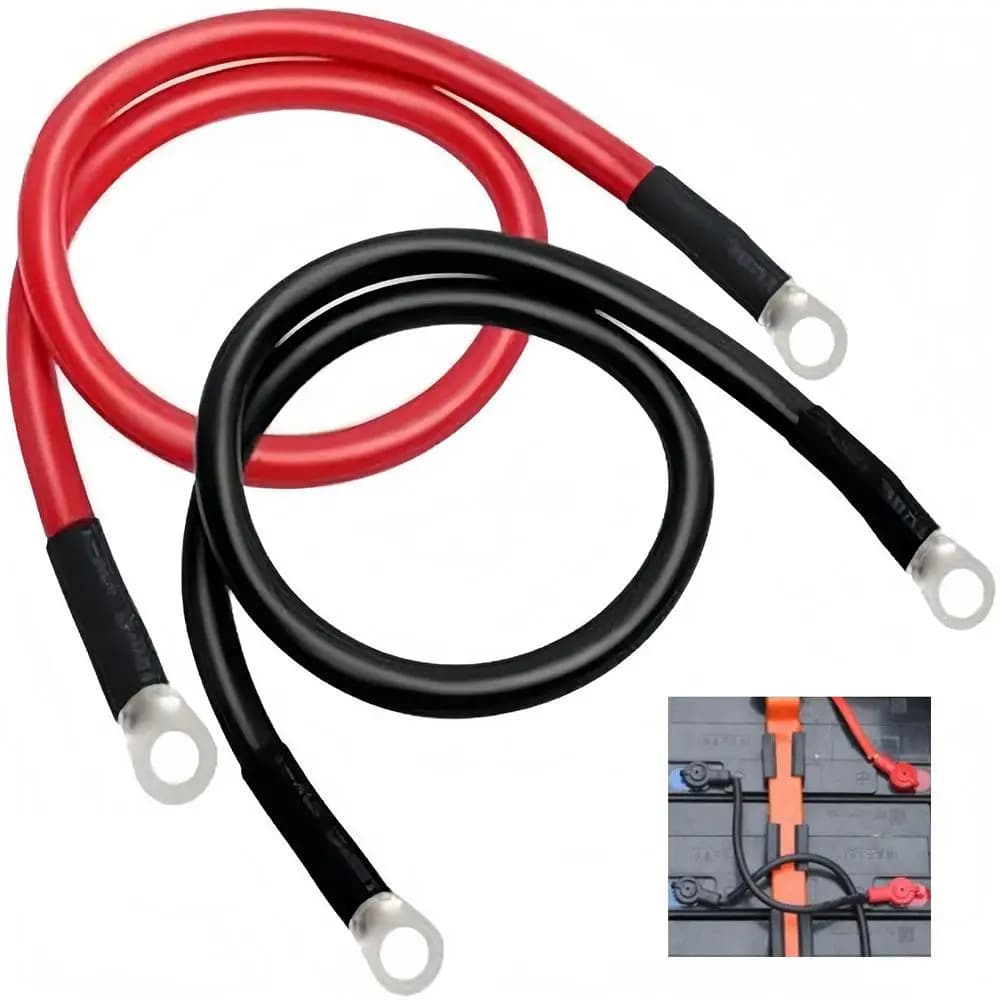 2AWG Heavy-Duty Battery Connection Cable