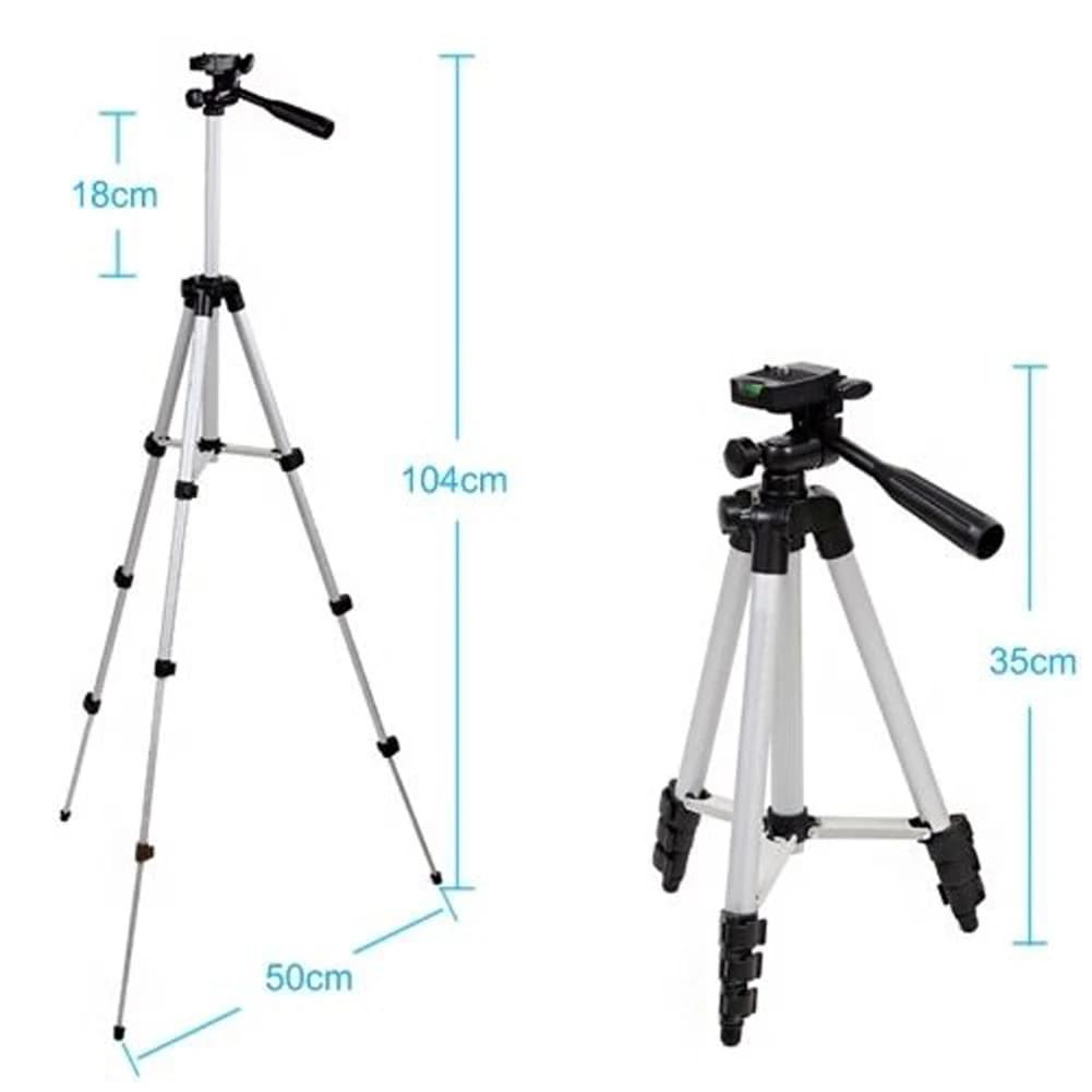 Aluminum Tripod Stand With Quick Release Head