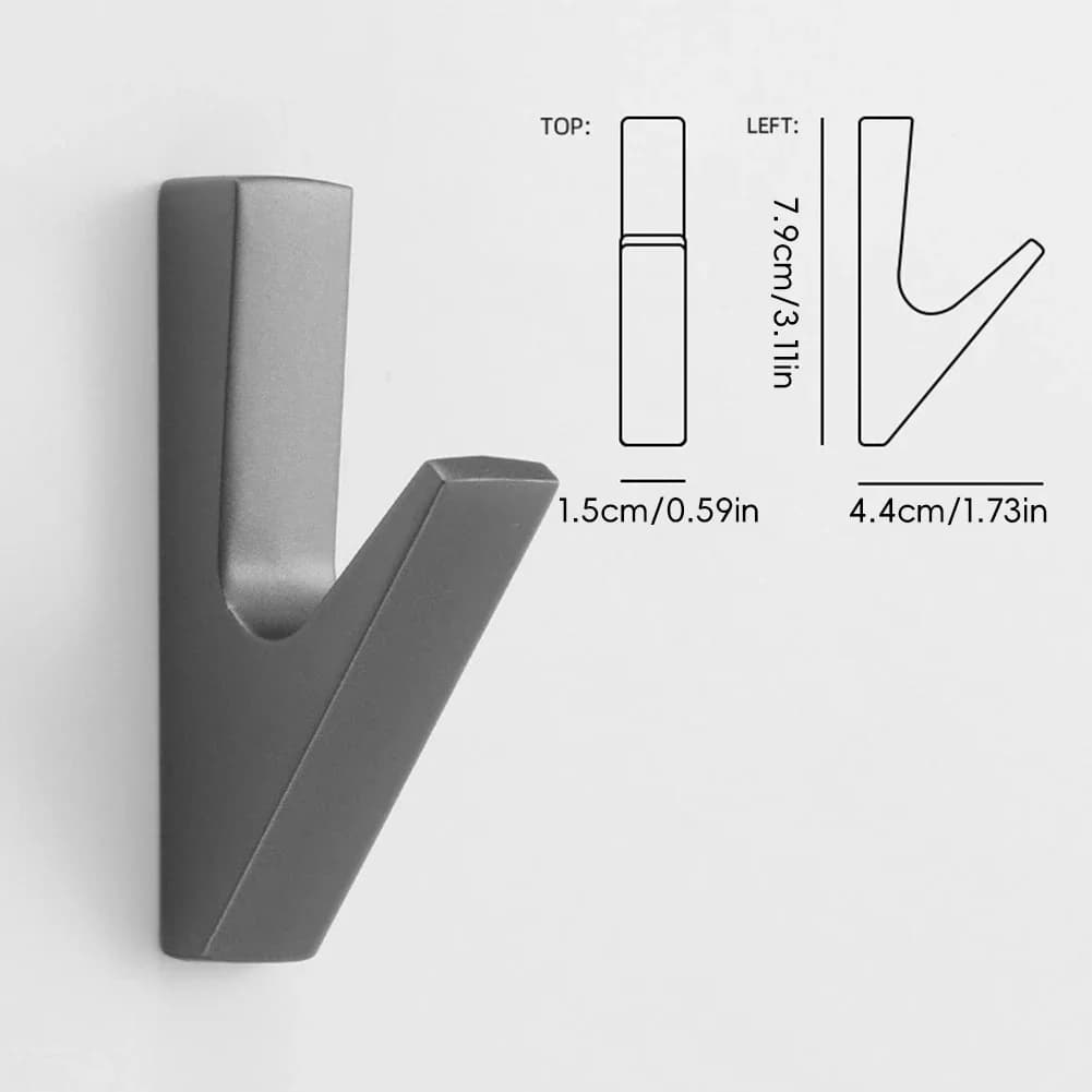 Bathroom Accessories Wall Hooks Wall Coat Rack Wall Hooks for Hanging Clothes Hook for Bags Gold Hangers for Kitchen Towels
