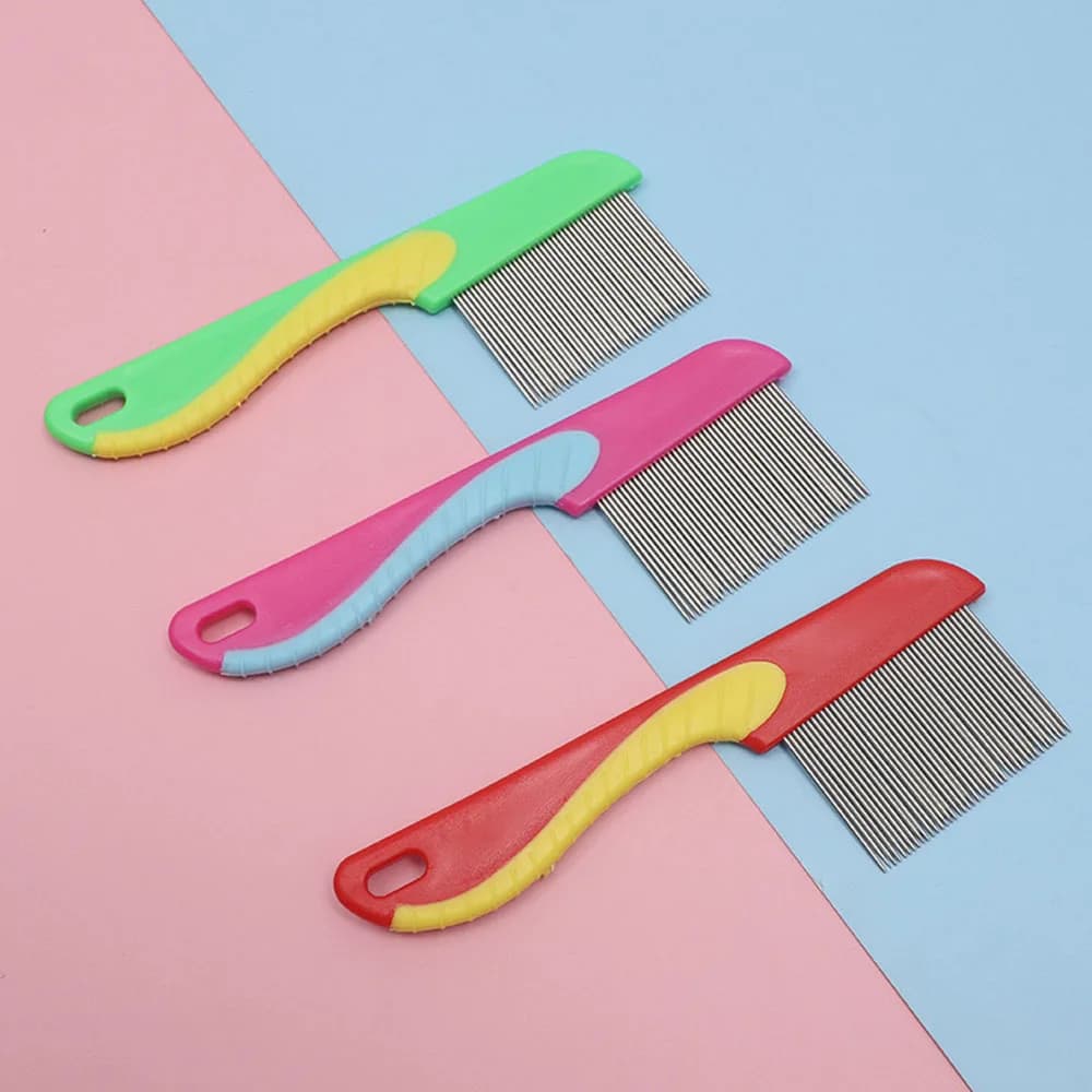 Pet Flea Comb with Long Teeth